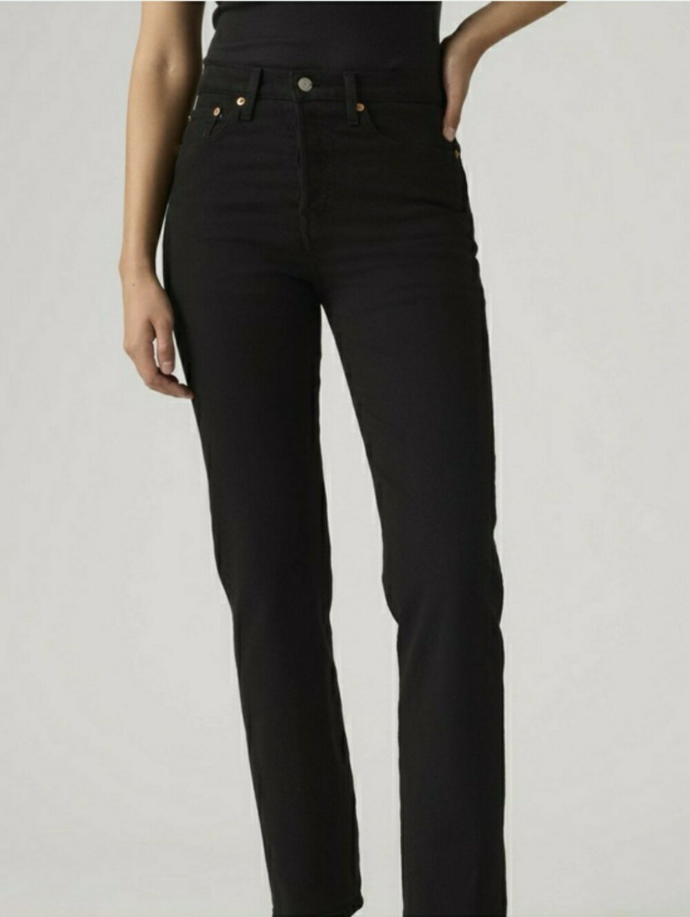Levi’s Wedgie Straight Black Women’s Jeans Size 29x28